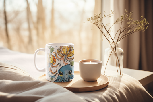 Playful Octopus Friends Mug