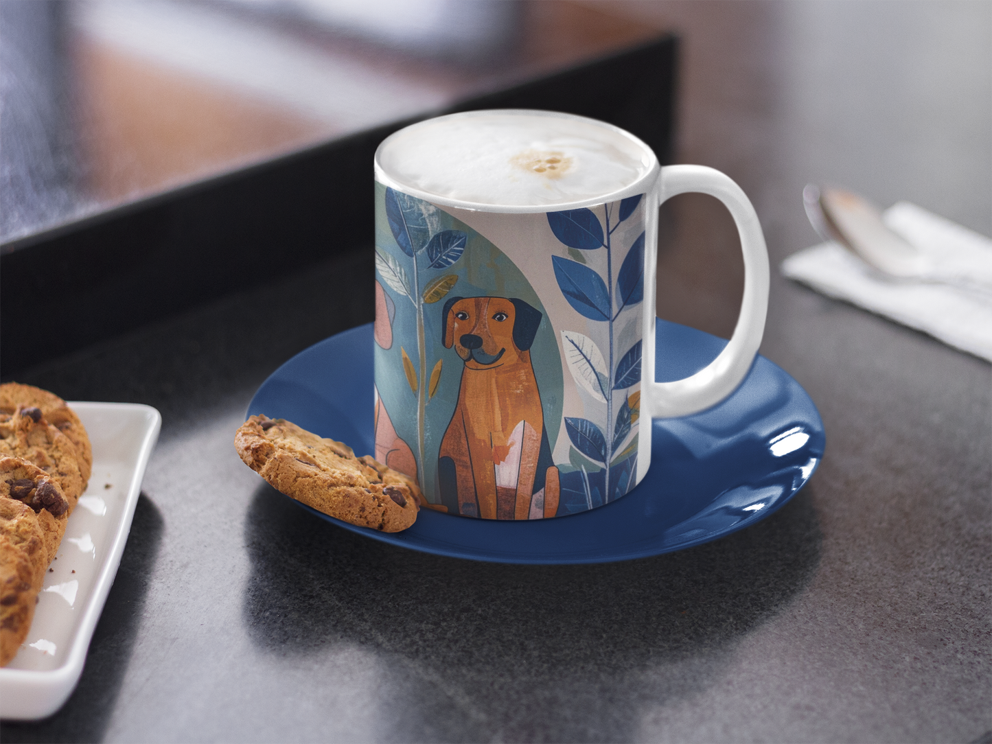 Playful Dog Friends Mug