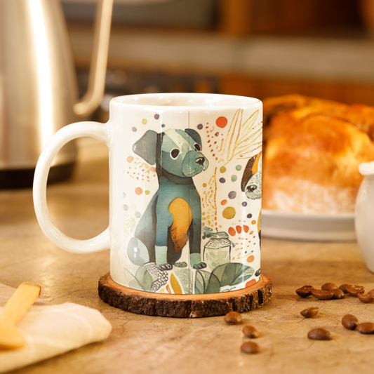Sweet Dog Friends Mug