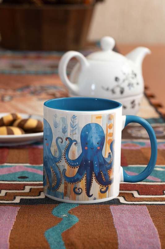 Playful Octopus Friends Mug