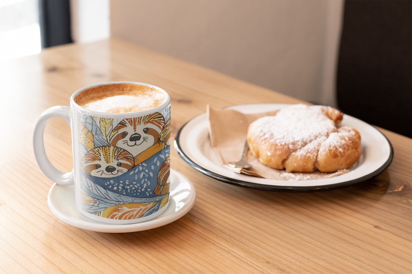Happy Sloth Friends Mug