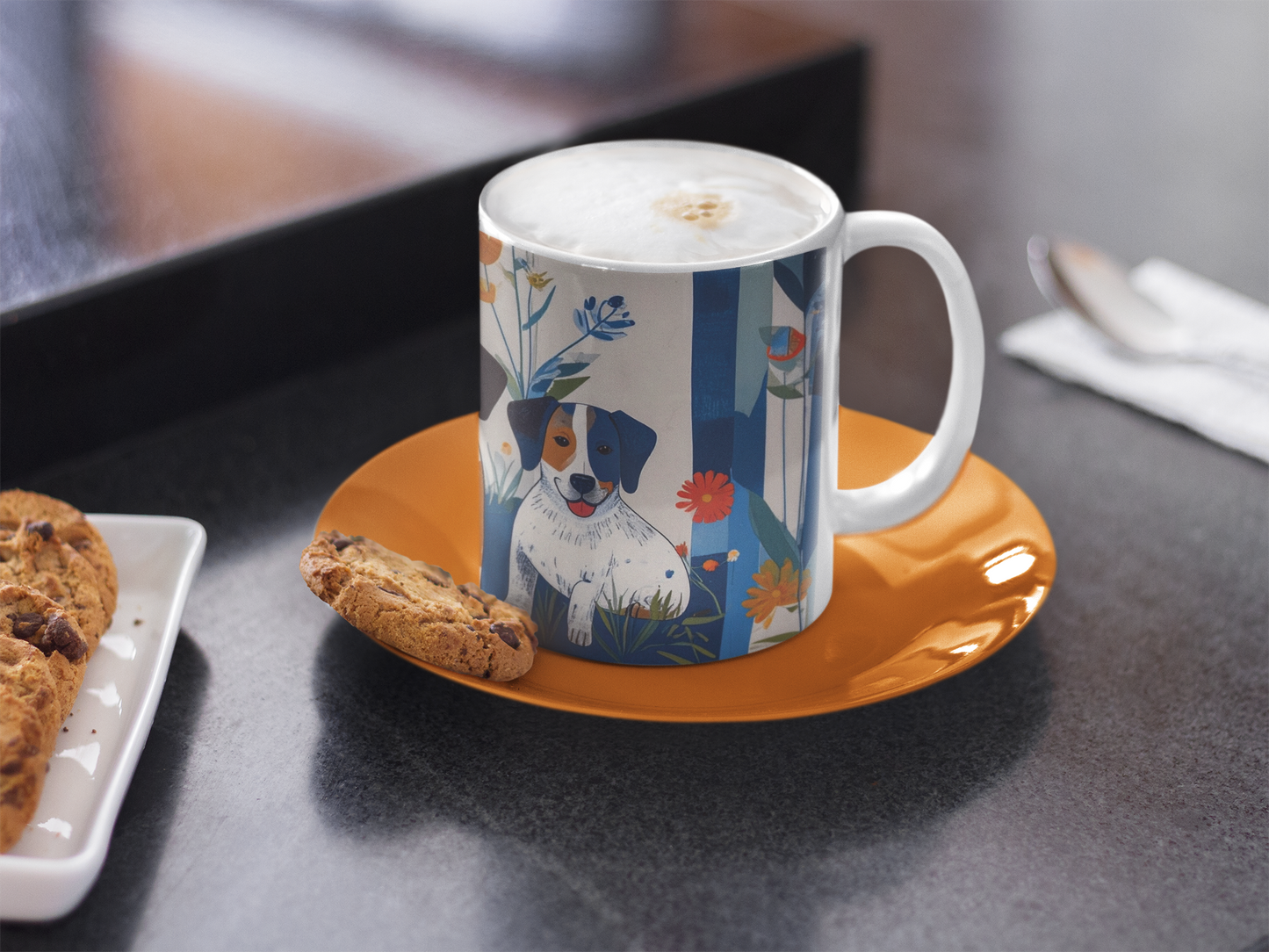 Playful Dog Friends Mug