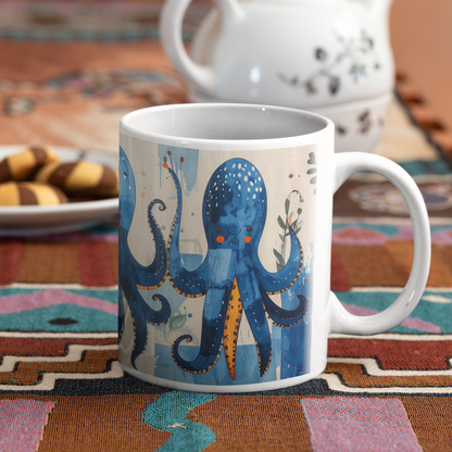 Playful Octopus Mug